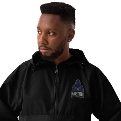 Metro Camp Embroidered Champion Packable Jacket