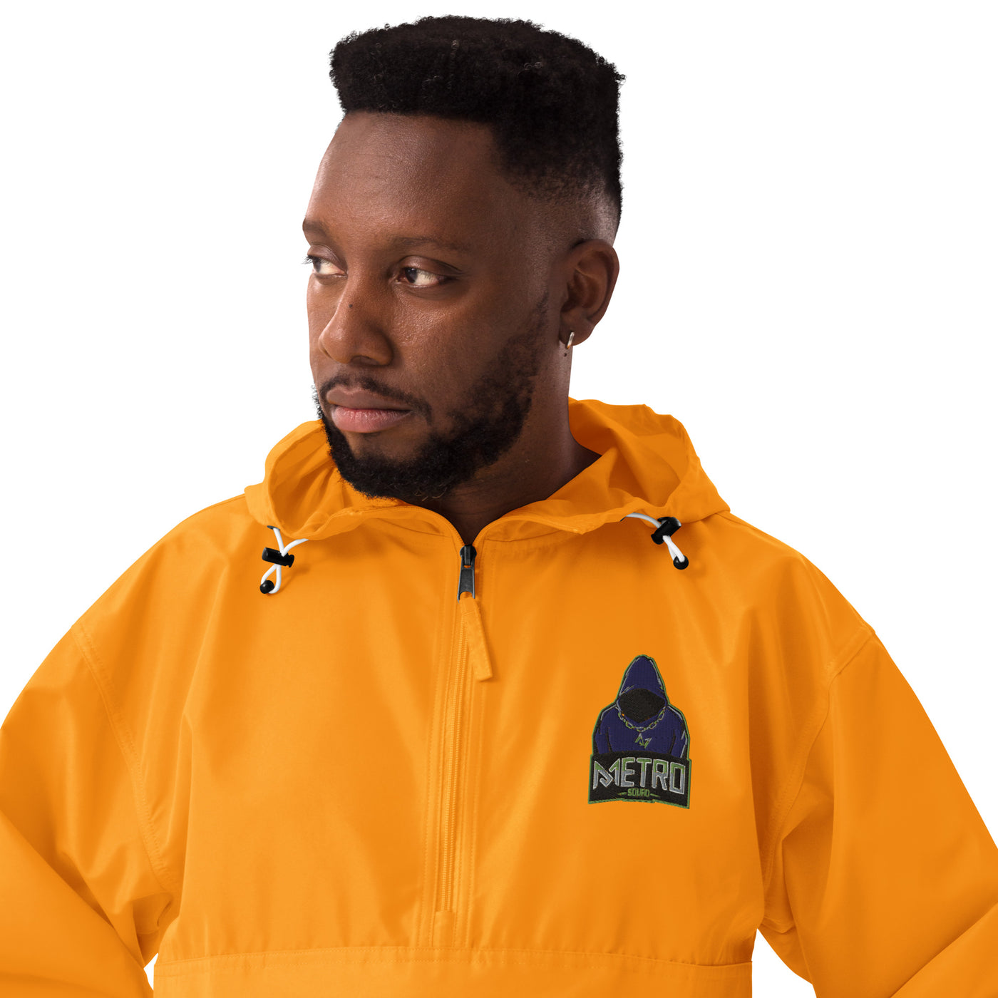 Metro Camp Embroidered Champion Packable Jacket