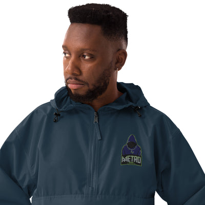 Metro Camp Embroidered Champion Packable Jacket