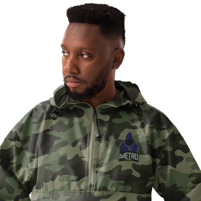 Metro Camp Embroidered Champion Packable Jacket