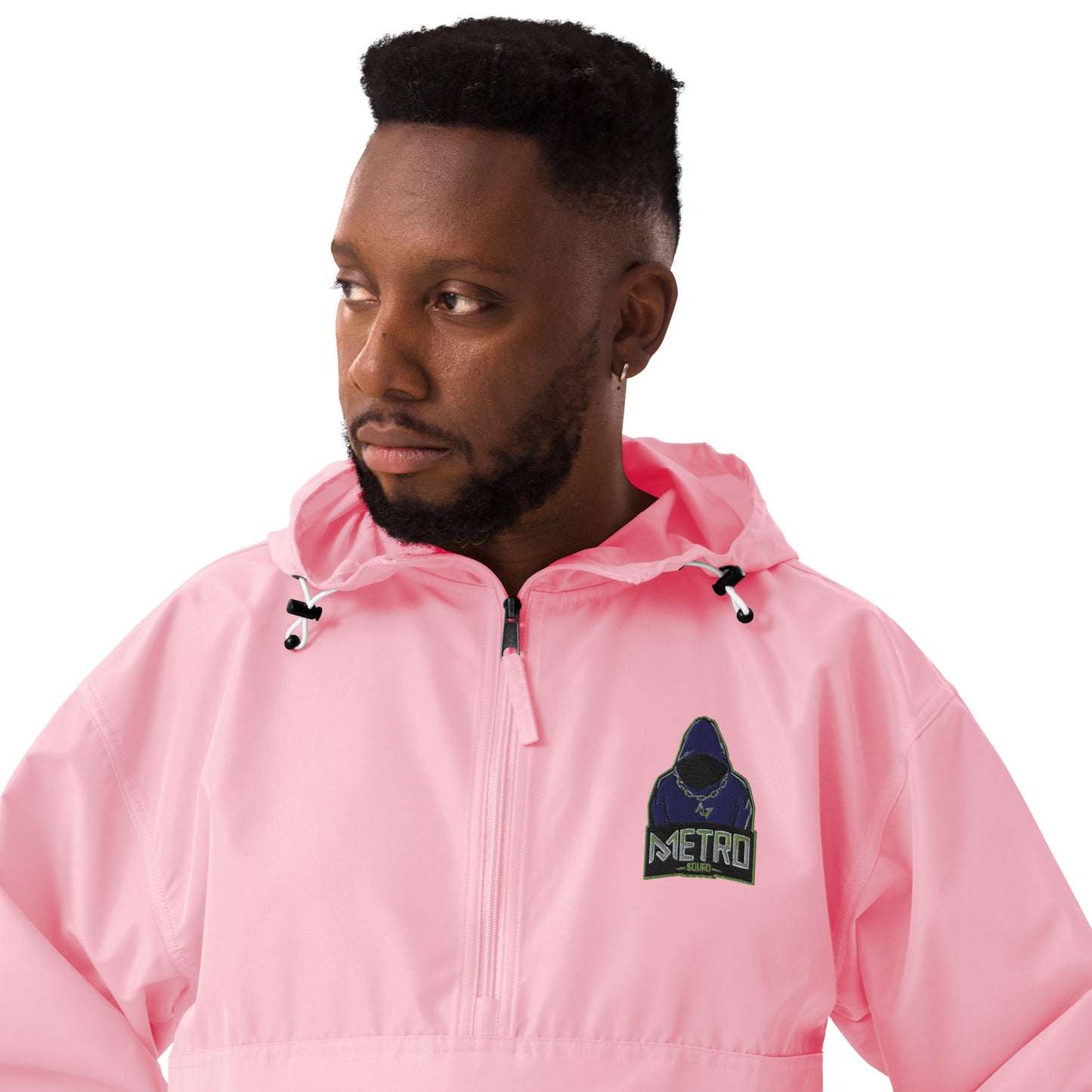 Metro Camp Embroidered Champion Packable Jacket
