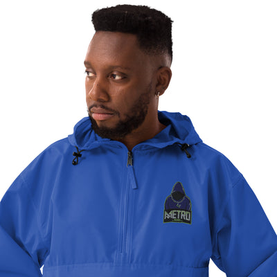 Metro Camp Embroidered Champion Packable Jacket