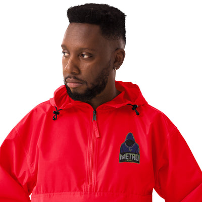 Metro Camp Embroidered Champion Packable Jacket
