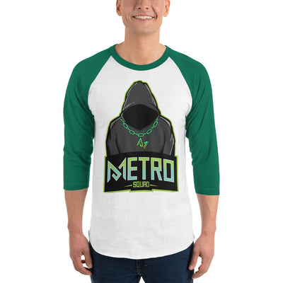 3/4 sleeve raglan shirt