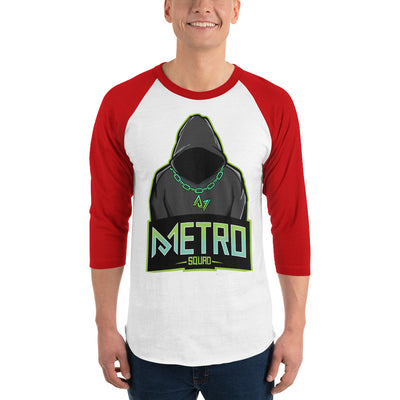 Metro 3/4 sleeve raglan shirt